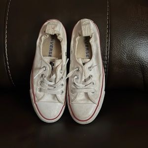 White slip on converse